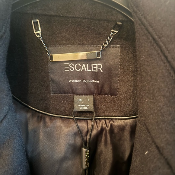 Escalier Wool Coat, Womens, Size Large, NWT - Picture 2 of 14